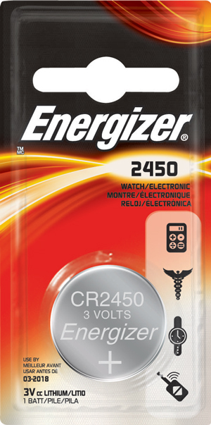 Батарейка Energizer CR-2450 BL-1